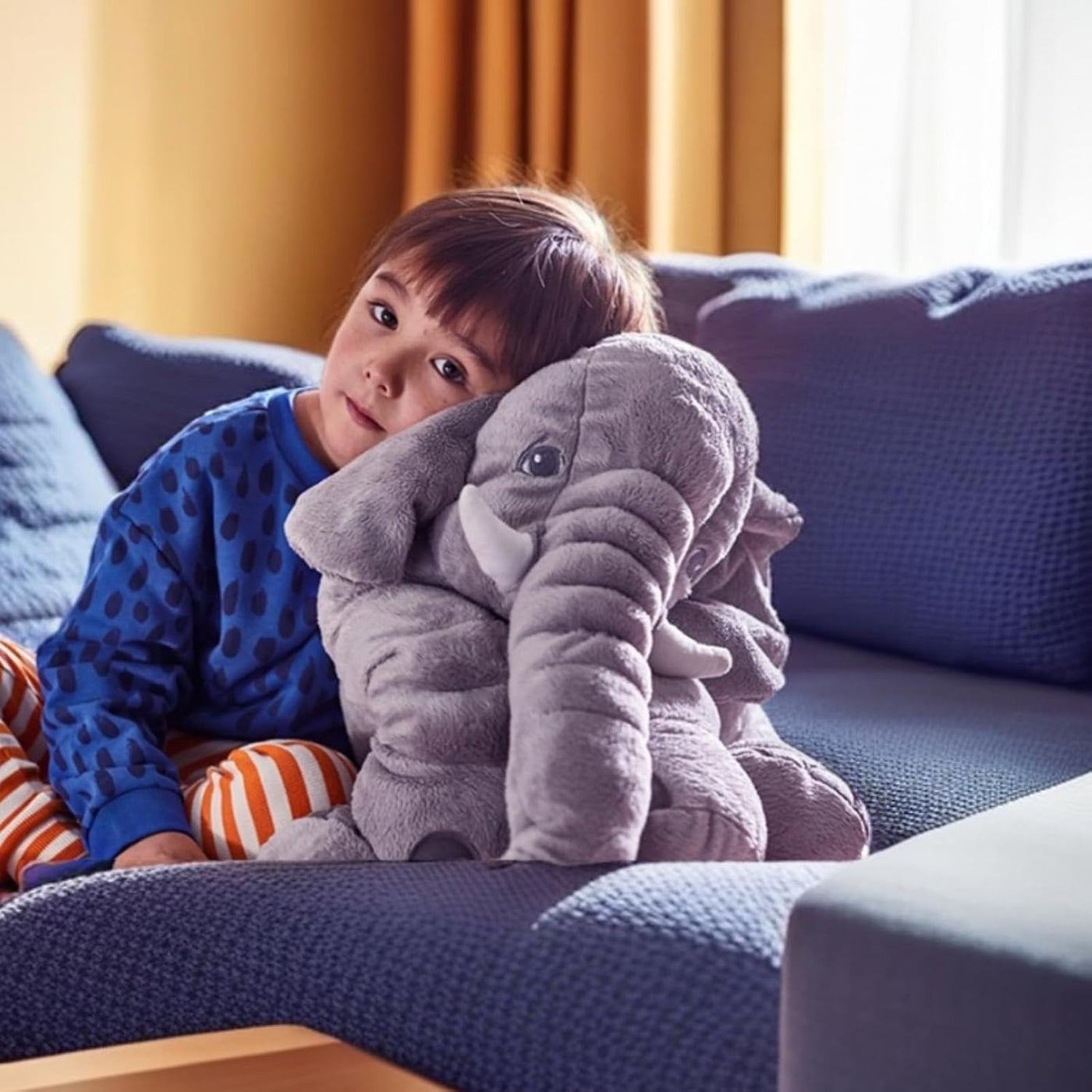 Ryttir Elefante de Peluche Grande Peludo de 31 Pulgadas, Juguete de...