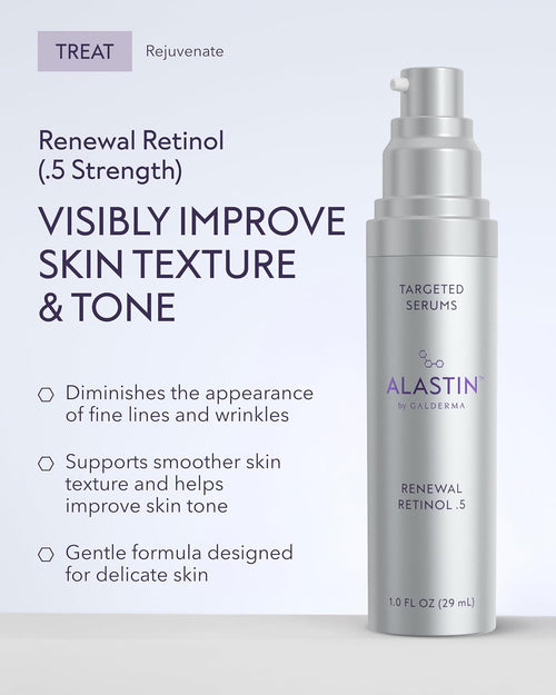 ALASTIN Skincare Suero de retinol de renovación (0.5 fuerza, 1.0 oz...