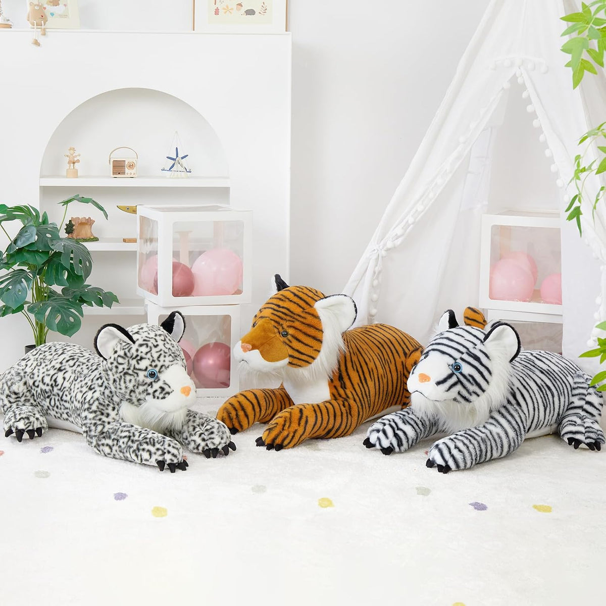 MaoGoLan Peluche de Tigre Gigante \u2013 Juguete de peluche realist...