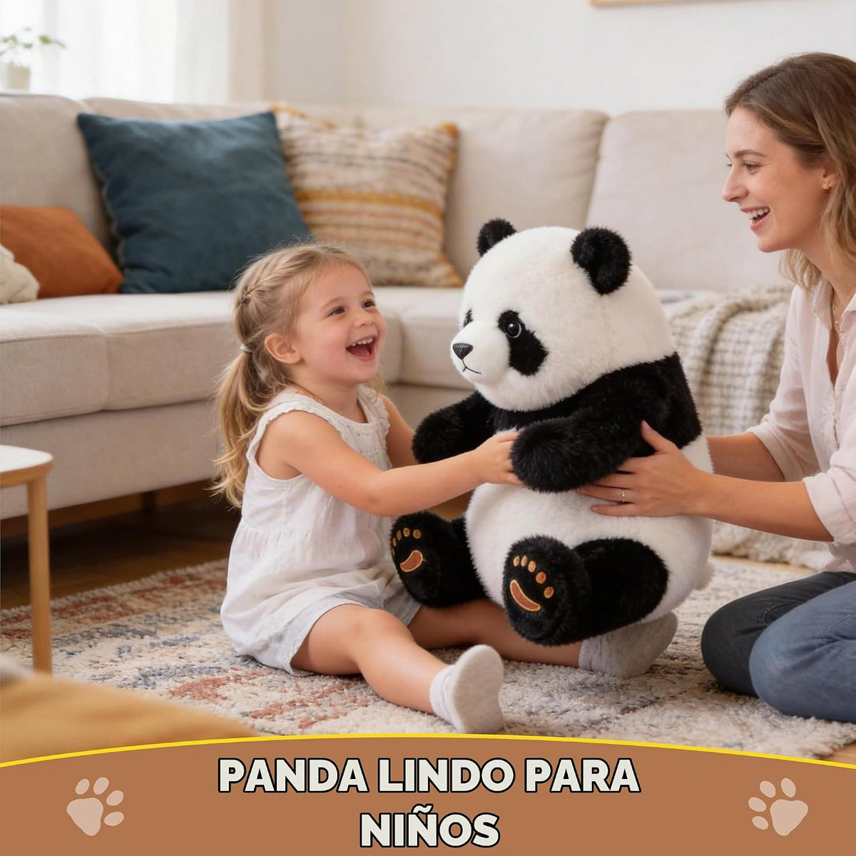 Riverwar Big Panda Animal de Peluche Juguete de Felpa, 18" Tama...