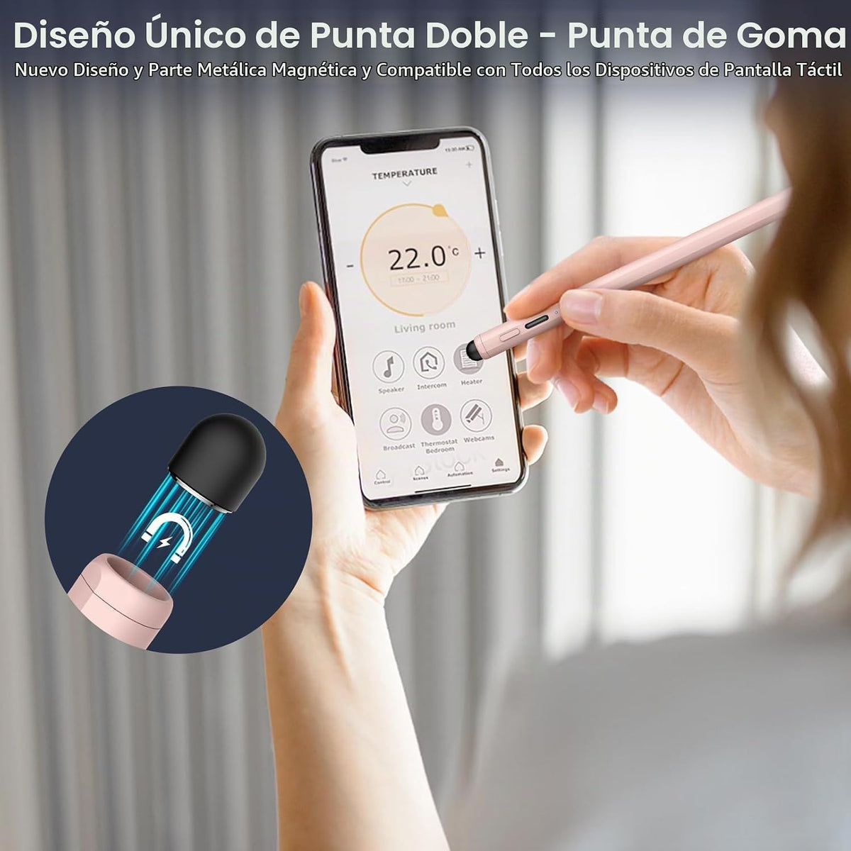 Lápiz óptico para iPad, lápiz de carga rápida de 13 minutos para Ap...