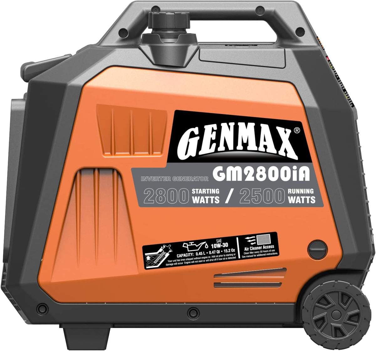 GENMAX Outdoor Power Equipment GM2800iA Generador portátil súper si...