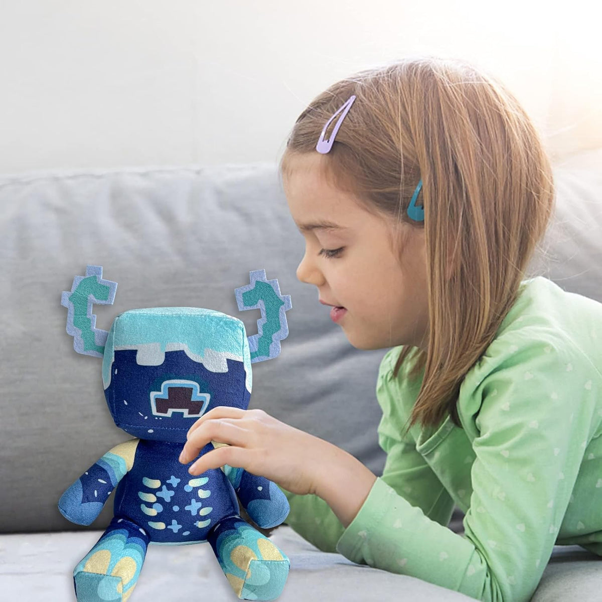 XSLWAN Warden Peluche Suave Juguete Cojín Decorativo para Fanáticos...