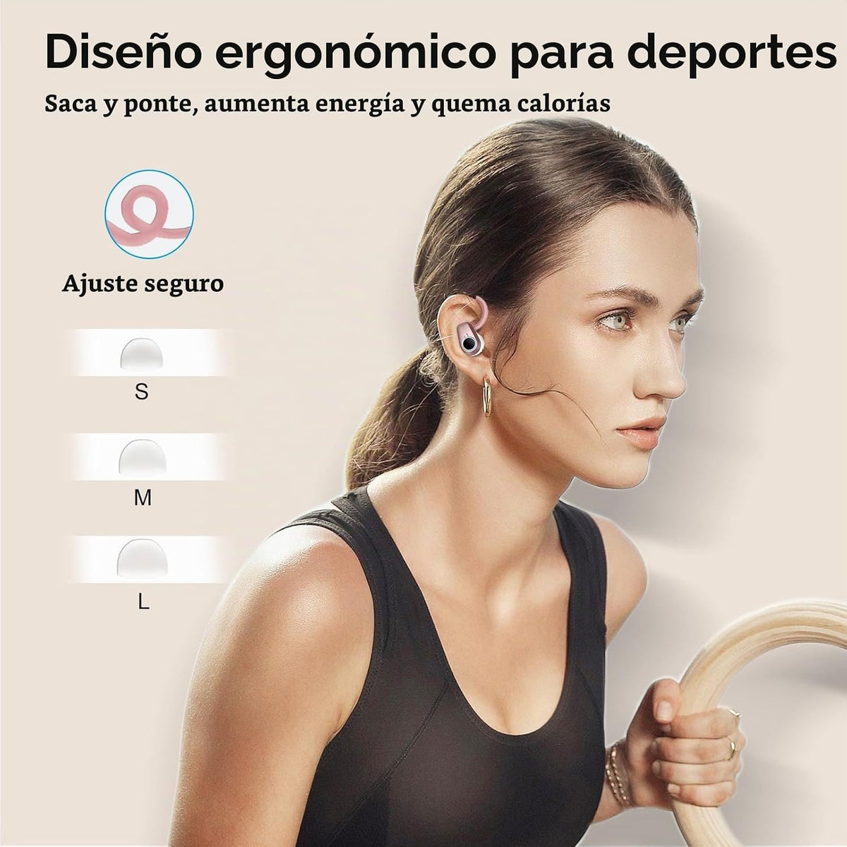 Auriculares inalámbricos, auriculares Bluetooth 2026 5.3 Sport, aur...