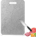 Singhoow 1 tabla de cortar de titanio para cocina, superficie de pa...