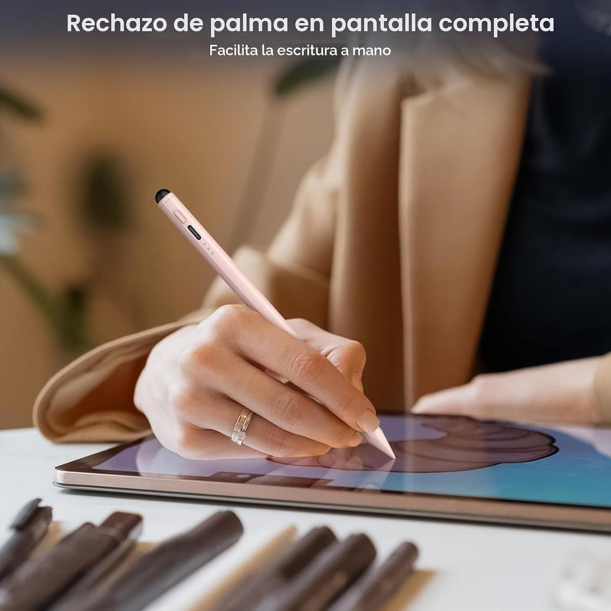 Lápiz óptico para iPad, lápiz de carga rápida de 13 minutos para Ap...