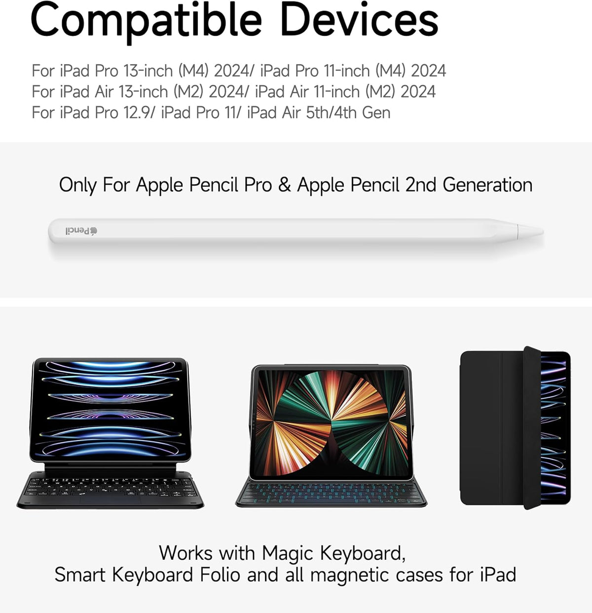 Dracool Soporte para lápiz Apple Pencil Pro\/Apple Pencil de 2ª gen...