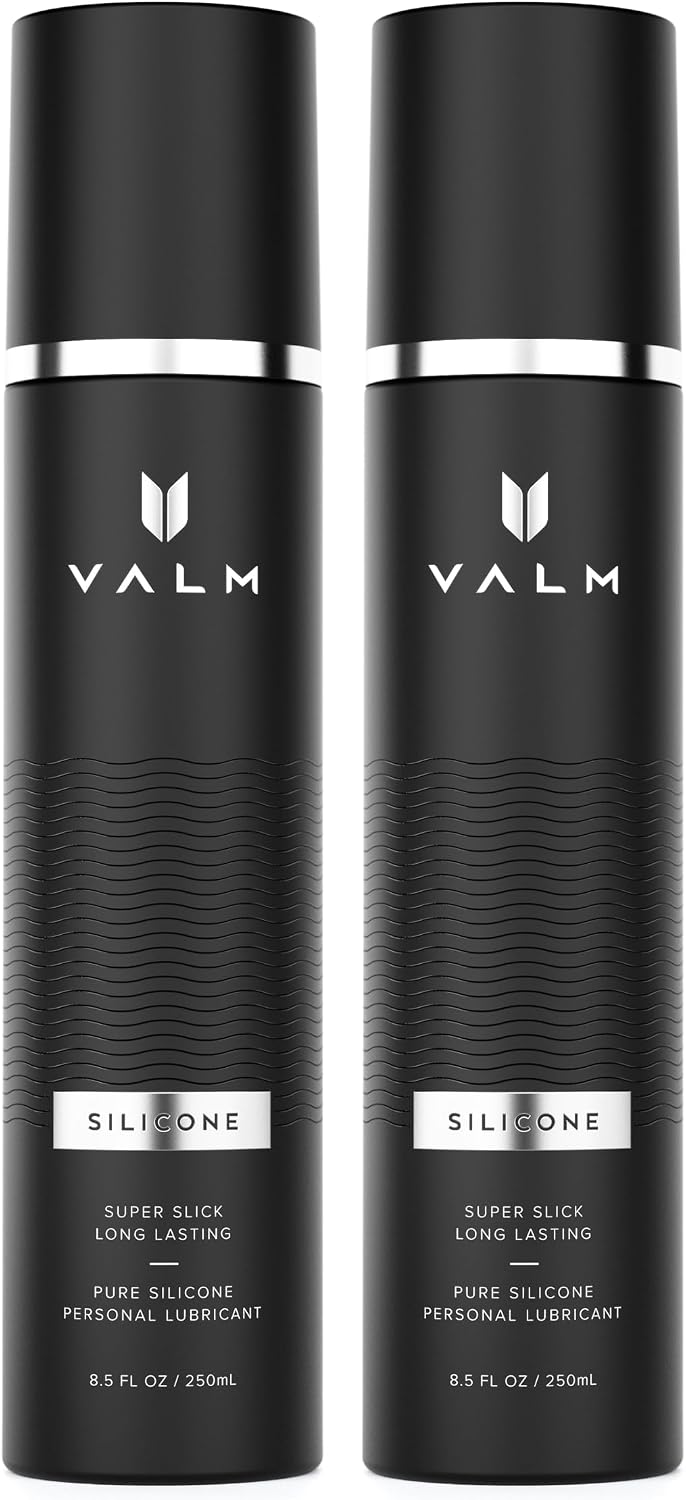 Valm Lubricante de silicona, lubricante personal de larga duración,...