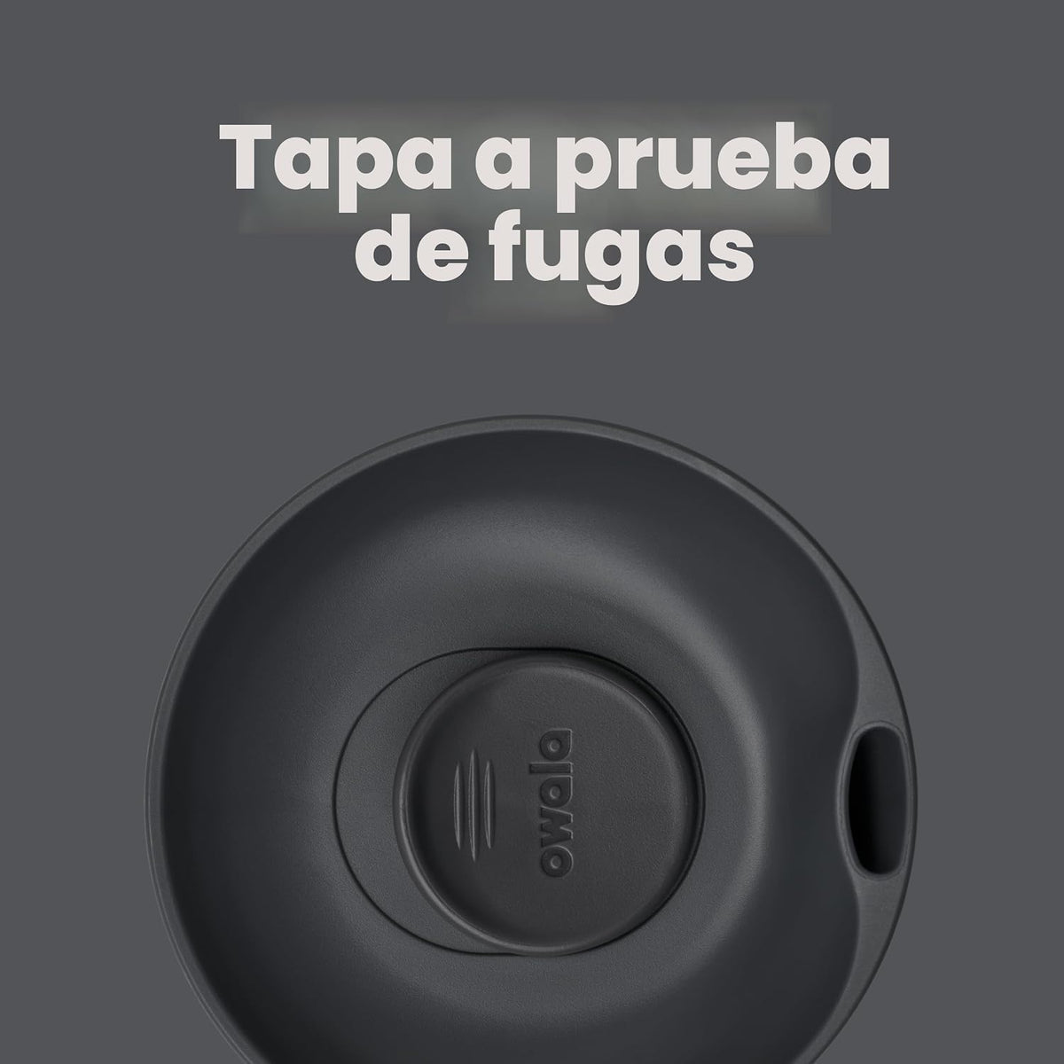 Owala SmoothSip Slider - Vaso de café aislado de acero inoxidable,...