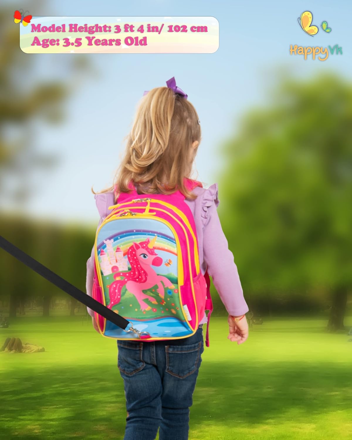 HappyVk - Correa para mochila para niños pequeños - Correa para beb...