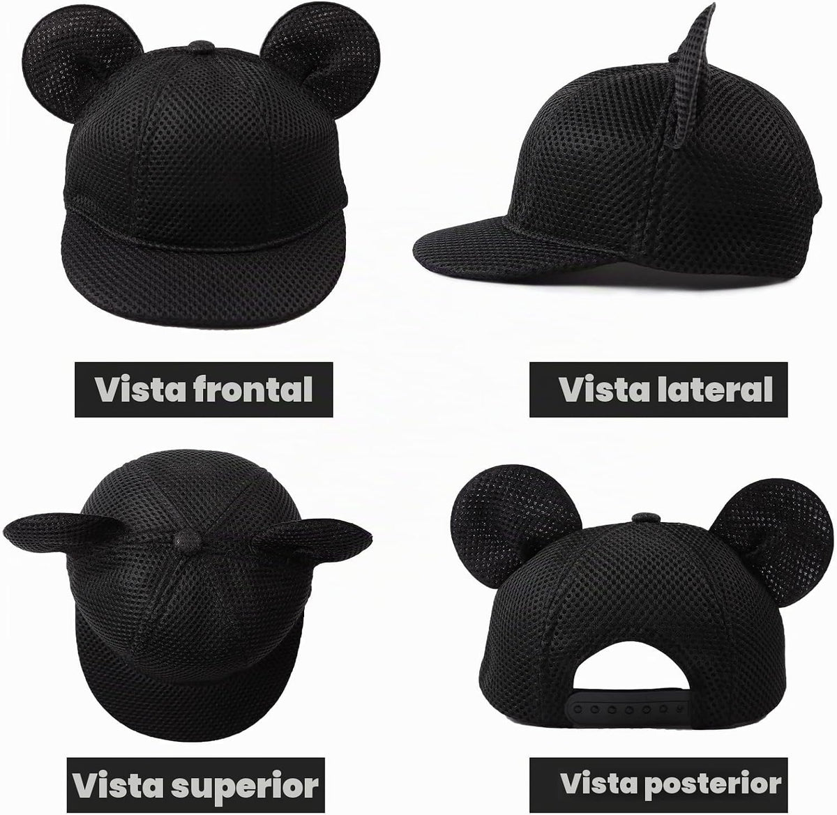 JANGANNSA Gorro de pato para bebé, sombrero de sol para niños, dise...