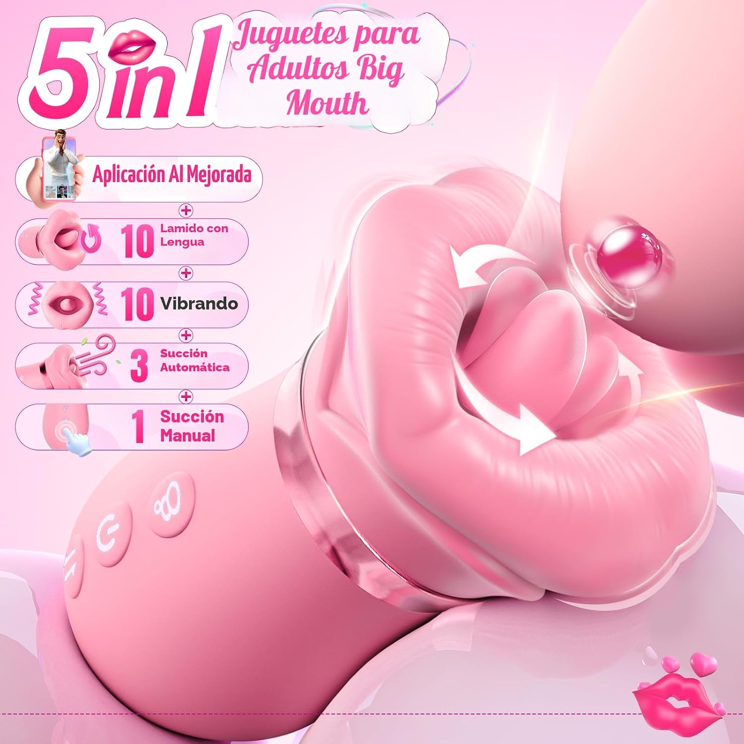 Vibrador para Adultos Juguetes Sexuales para Mujeres - Sovokn Vibra...