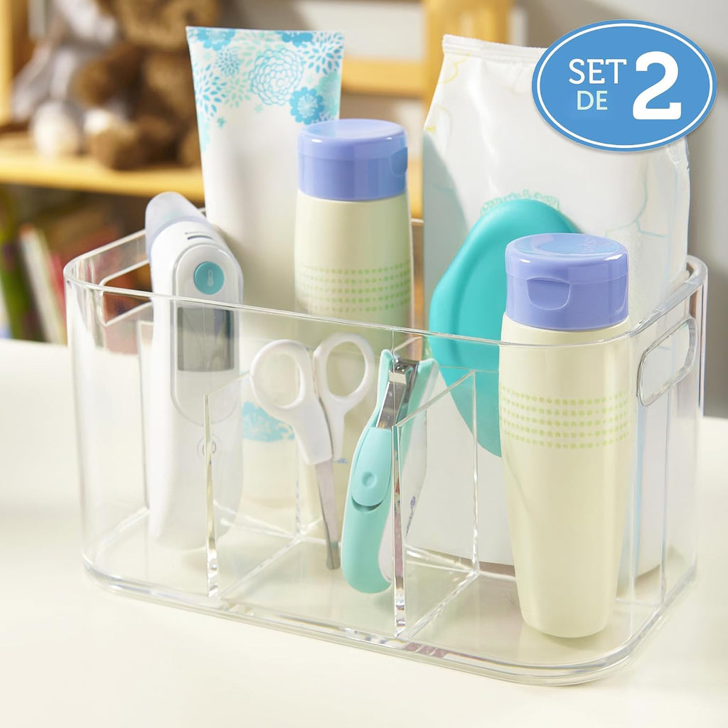 STORi Bliss Organizador de Almacenamiento de Cosméticos de Plástico...