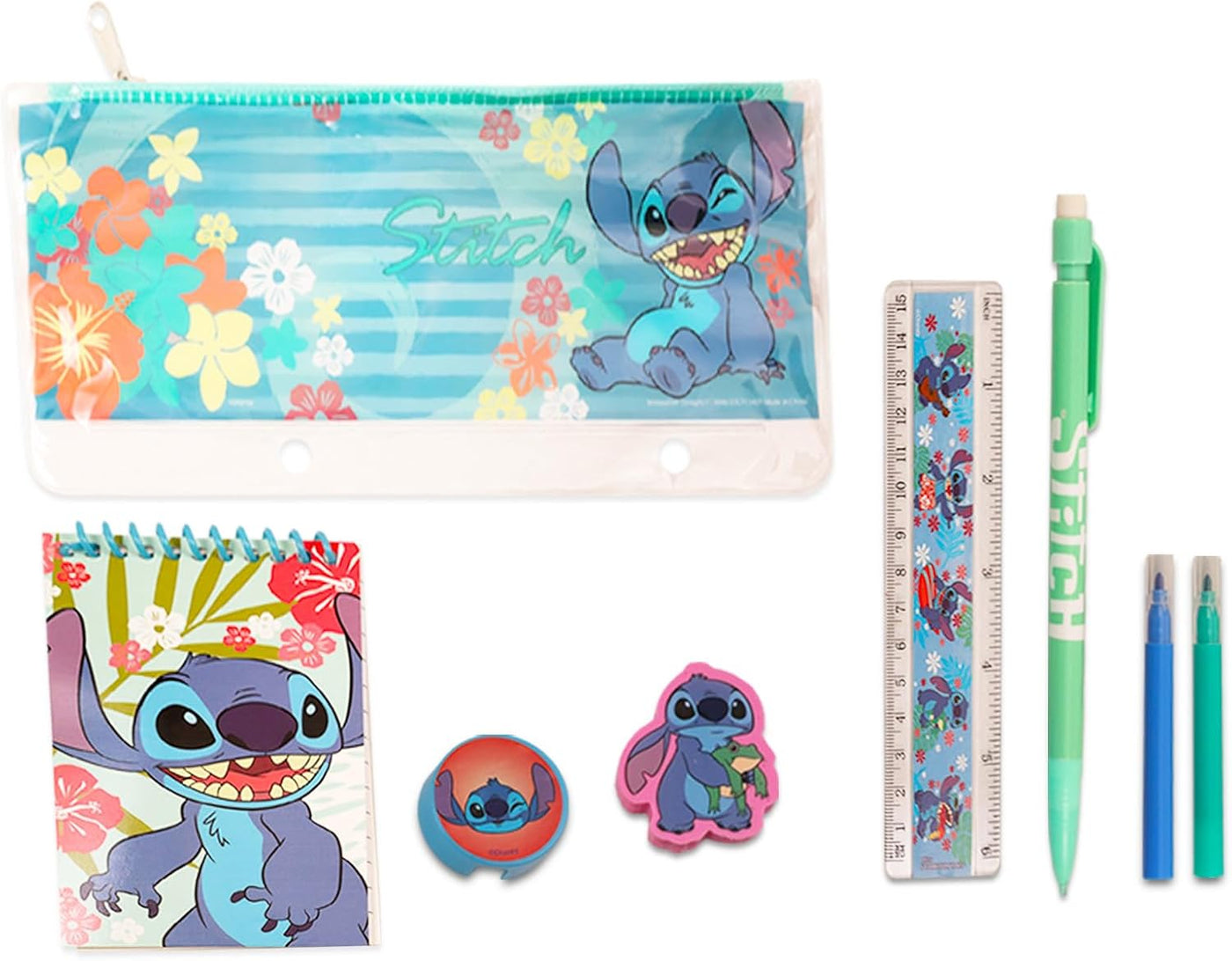 Mochila Stitch con juego de lonchera para paquete escolar + más | M...