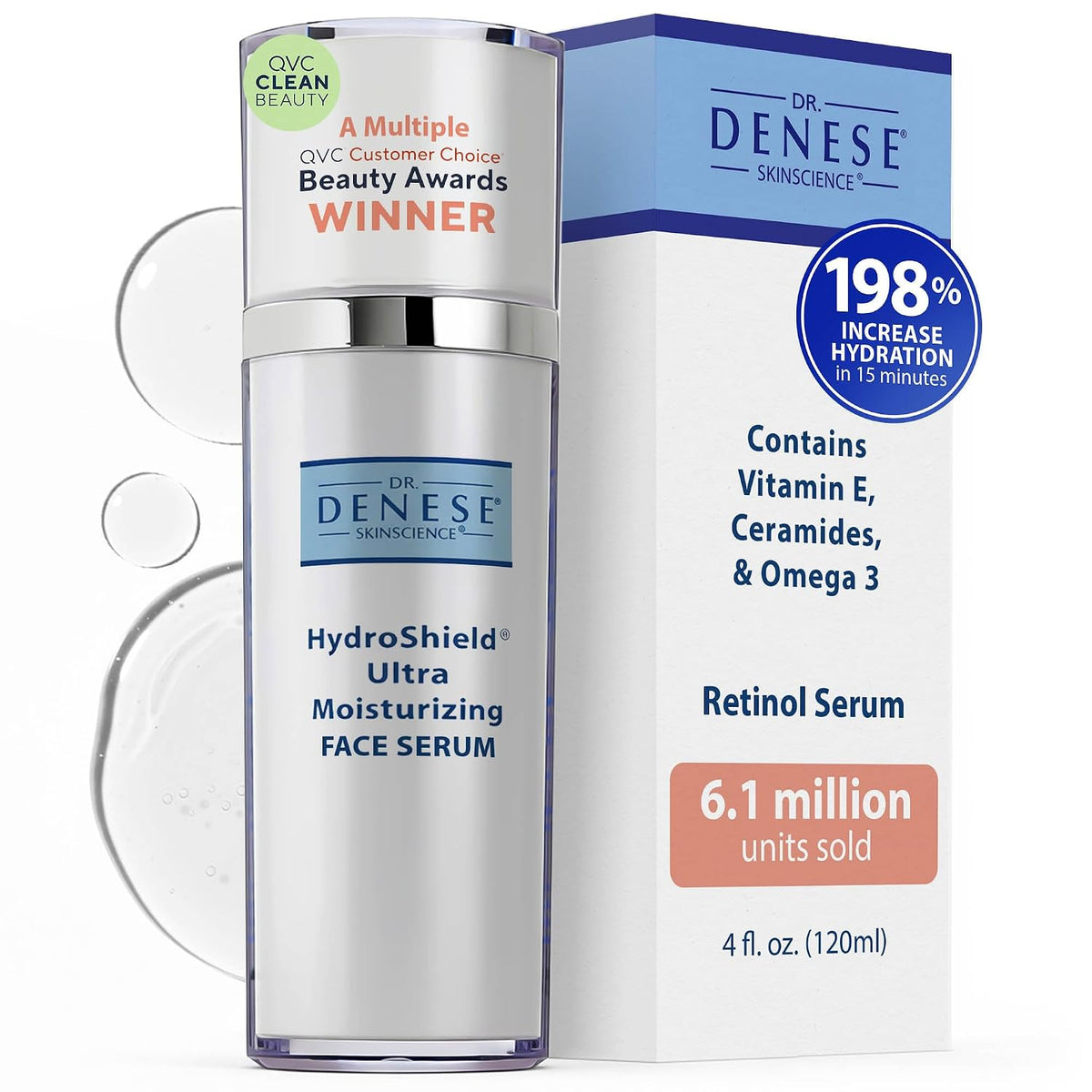 Dr. Denese SkinScience HydroShield Retinol Serum para rostro 4 oz |...