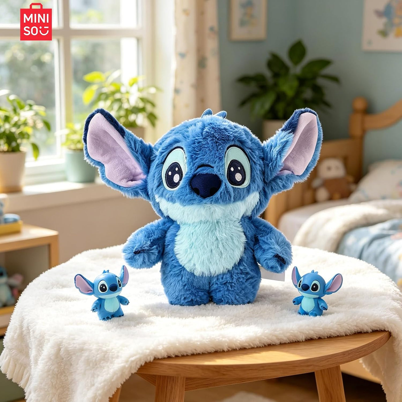 MINISO Disney Stitch - Juguete de peluche Lilo &amp; Stitch, colecc...