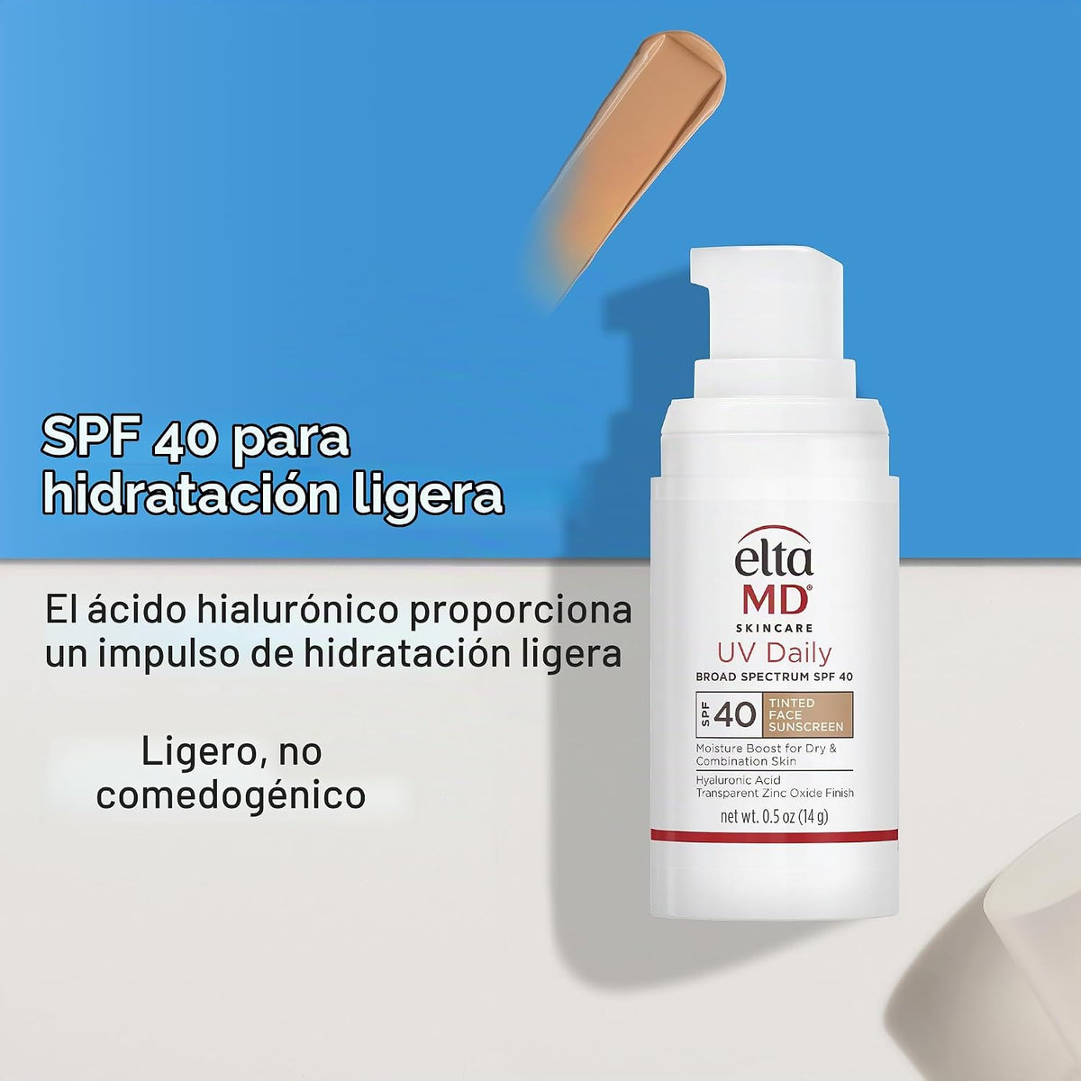EltaMD Crema hidratante facial UV Diaria SPF 40 | Hidrata y protege...