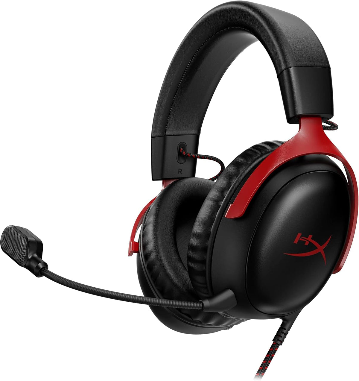 HyperX Cloud III - Auriculares con cable para juegos, PC, PS5, Xbox...