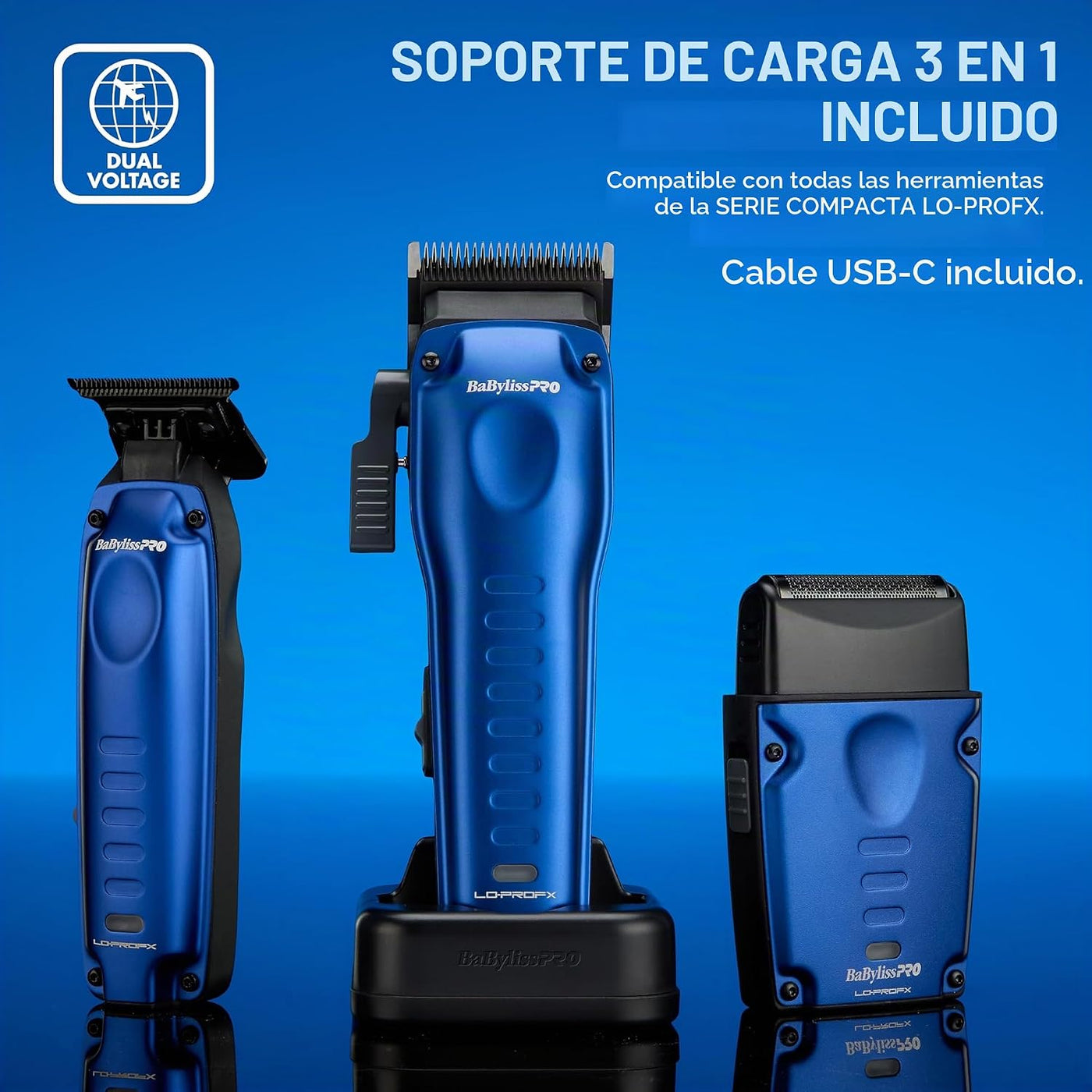 BaBylissPRO Cortadora compacta LO-PROFX de alto rendimiento para ca...