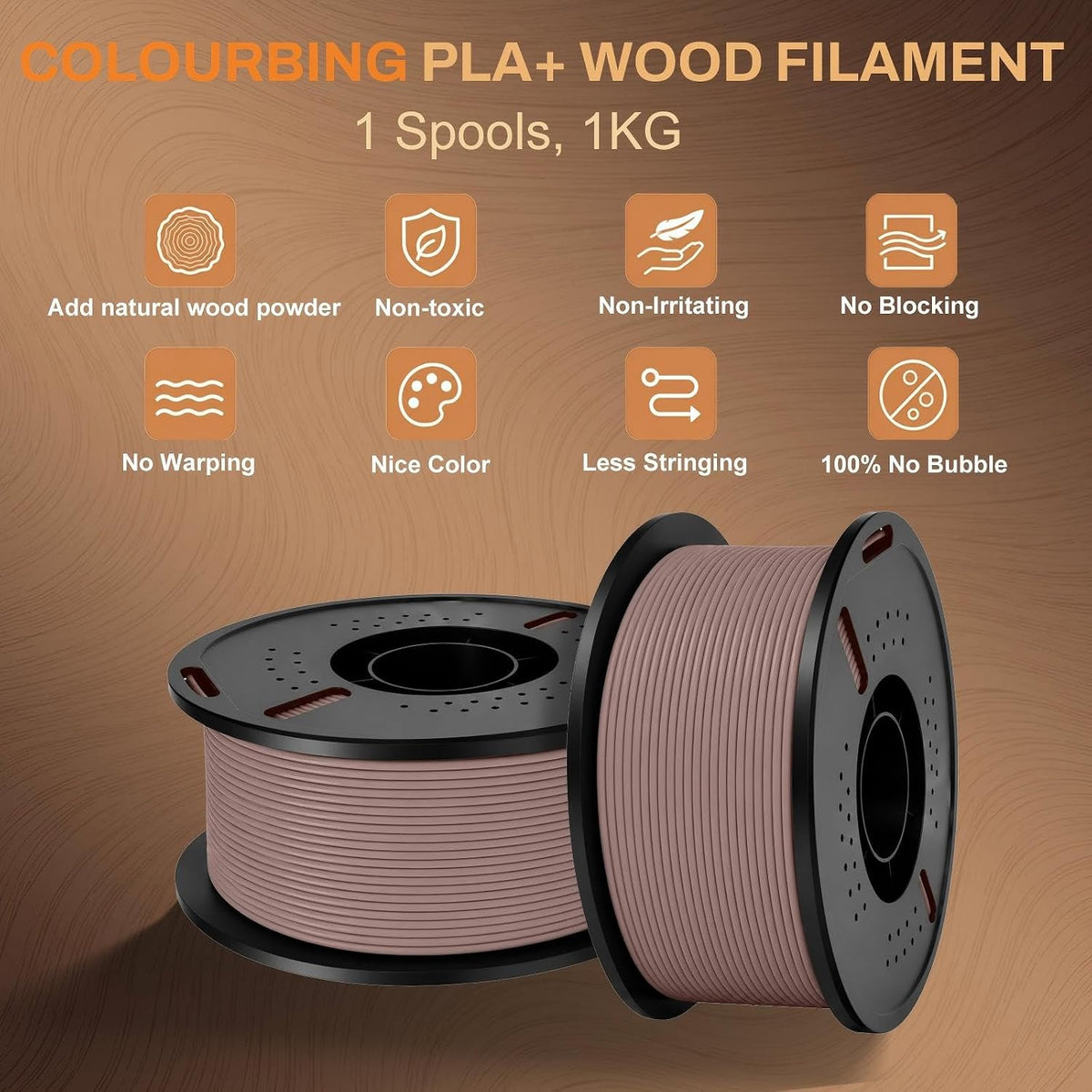 Colourbing - Filamento de impresión 3D PLA-SINGLE32