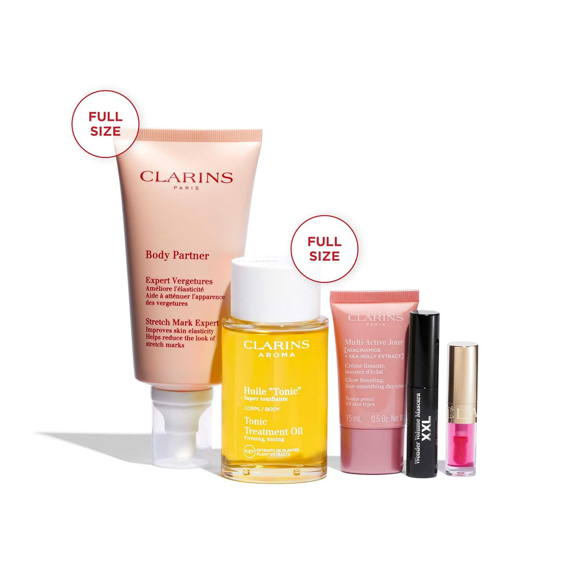 Clarins Aceite de tratamiento corporal tónico | Cuidado del embaraz...