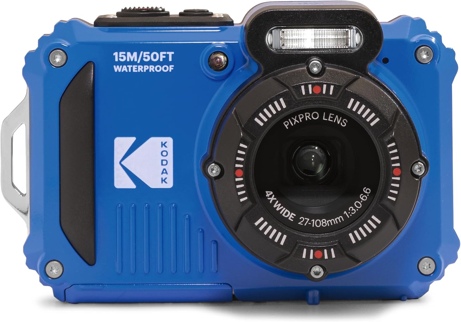 KODAK PIXPRO WPZ2 - Cámara digital impermeable de 16 MP, 49.2 ft, z...