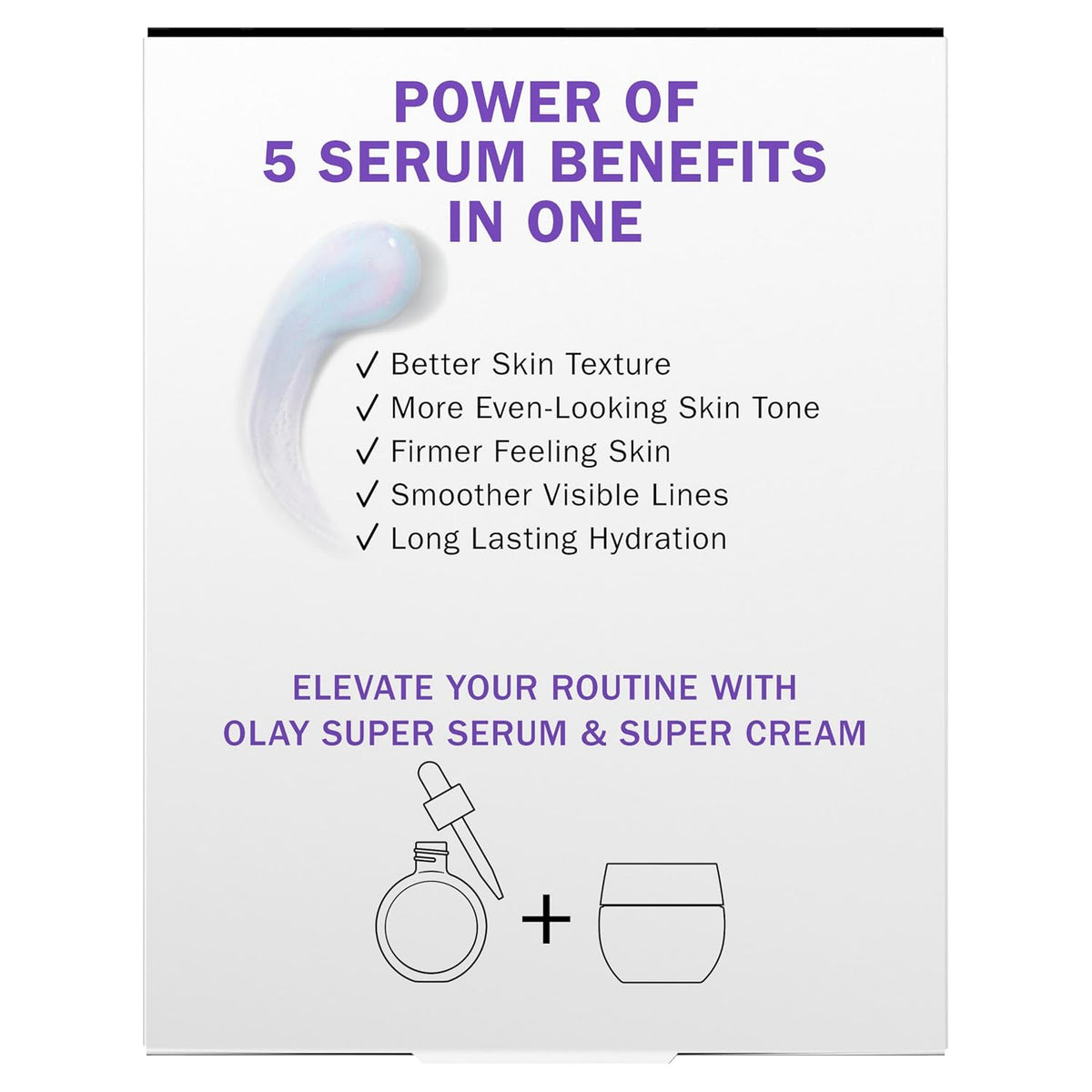 Olay Super Serum - Suero brillante para la cara, niacinamida activa...