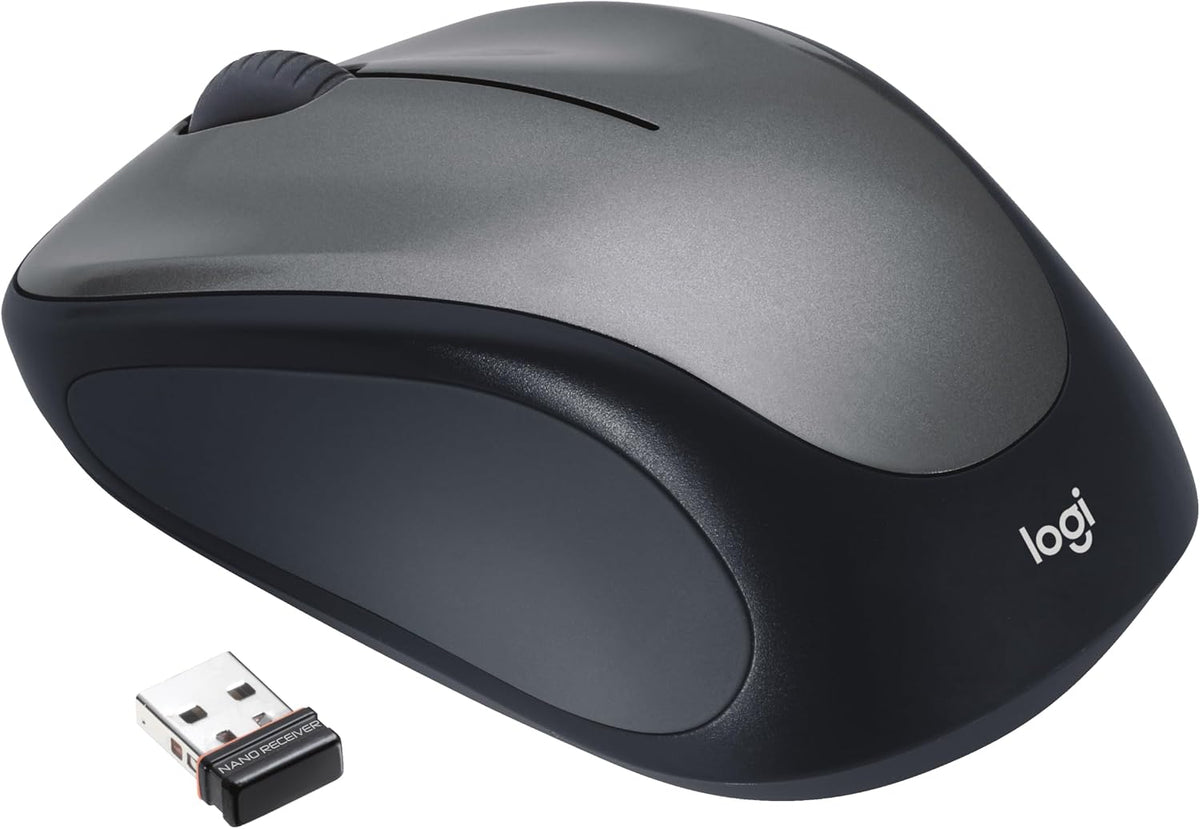 Logitech Ratón inalámbrico Ambidextro compacto M317 de 2,4 GHz - Co...