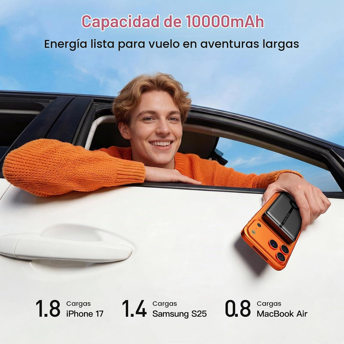 LYAOAO para MagSafe Power Bank 10000mAh, cargador portátil magnétic...