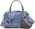 Calvin Klein Women's Cali Mini Satchel Crossbody Handbag