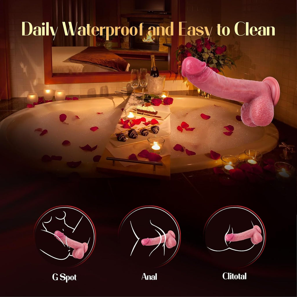 Mrgras Sex Toys Realista Empuje Punto G Consolador Vibrador Pene Co...
