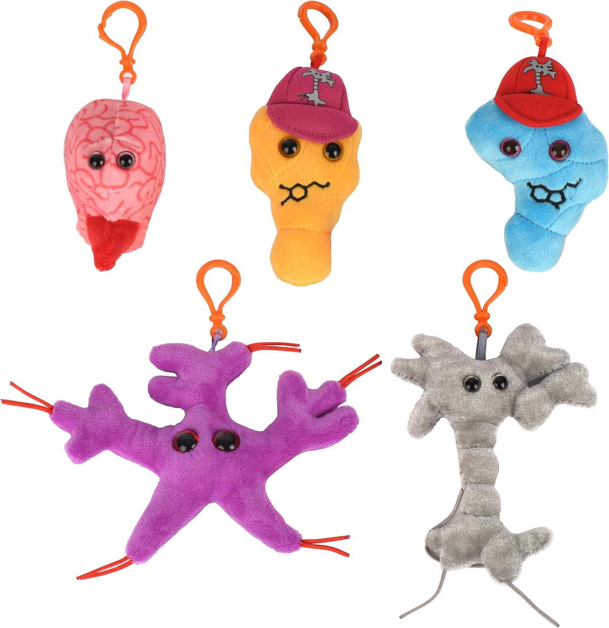 Caja de regalo temática de ciencia cerebral de GIANT MICROBES, rega...