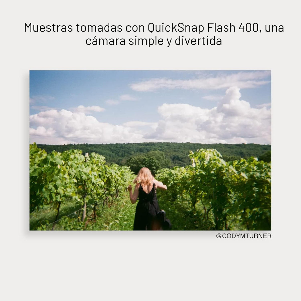 Fujifilm Fujifilm QuickSnap Flash 400 Cámara desechable de un solo...