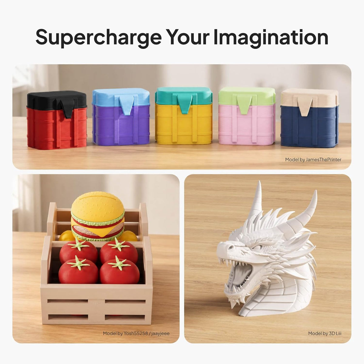 ELEGOO Filamento de impresora 3D PLA mate con carrete reutilizable,...