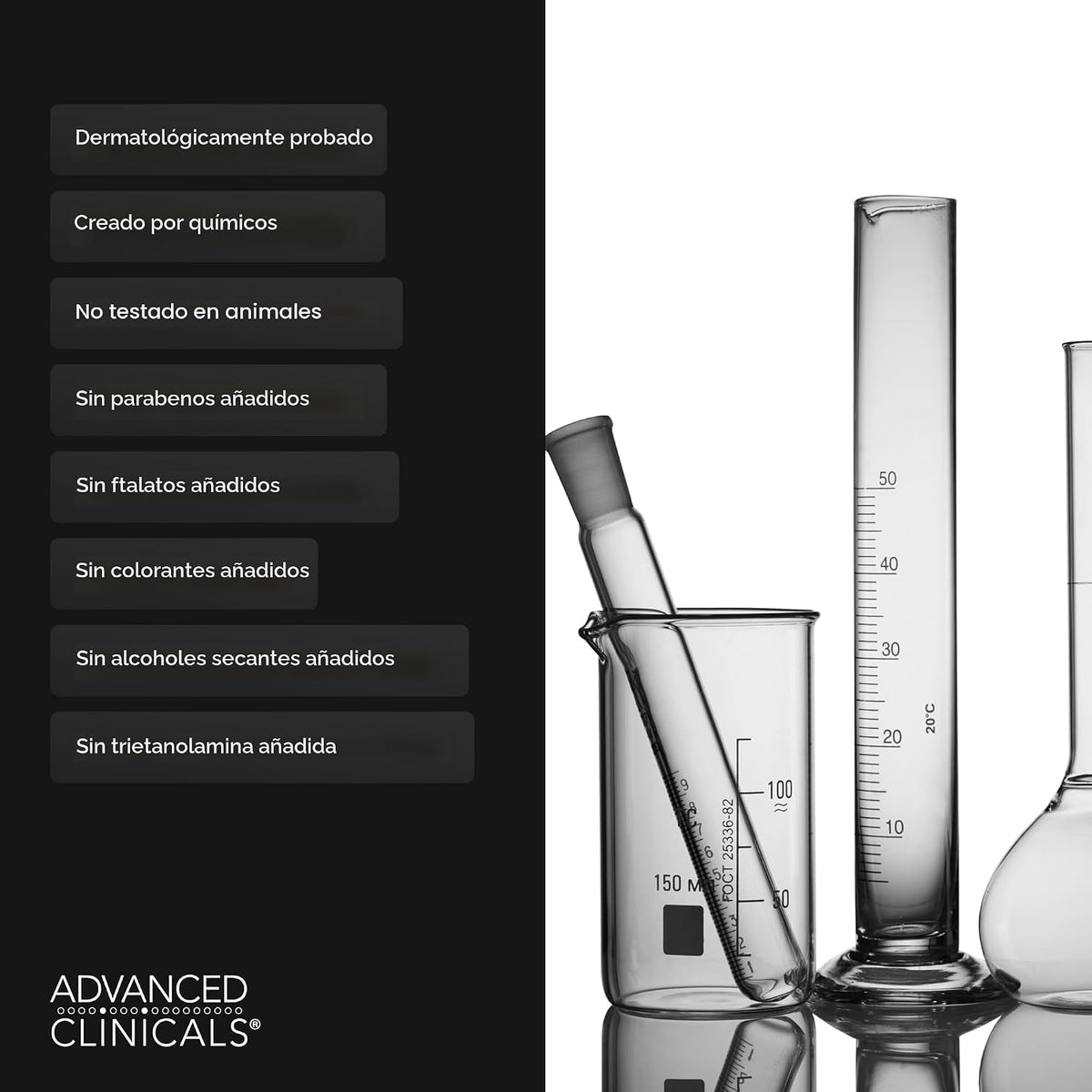 Advanced Clinicals Loción corporal y hidratante facial de péptidos...