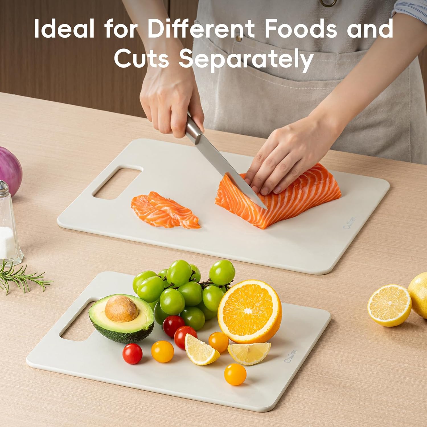 Tablas de Cortar para Cocina [Juego de 2], Tabla de Cortar Compuest...