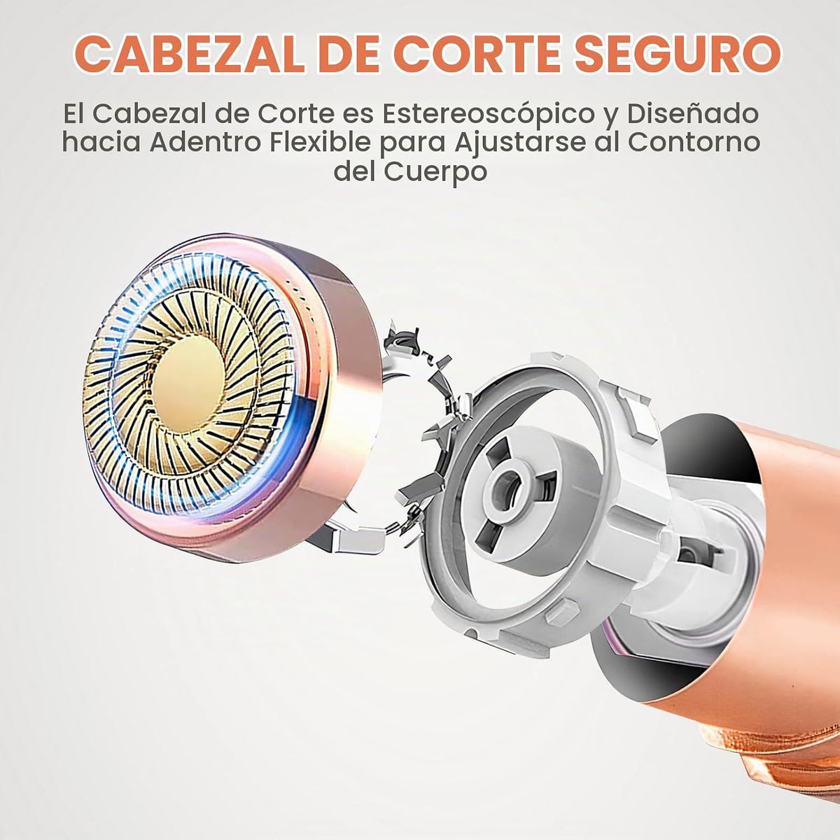 Removedor de vello facial para mujeres, afeitadora para mujeres sin...