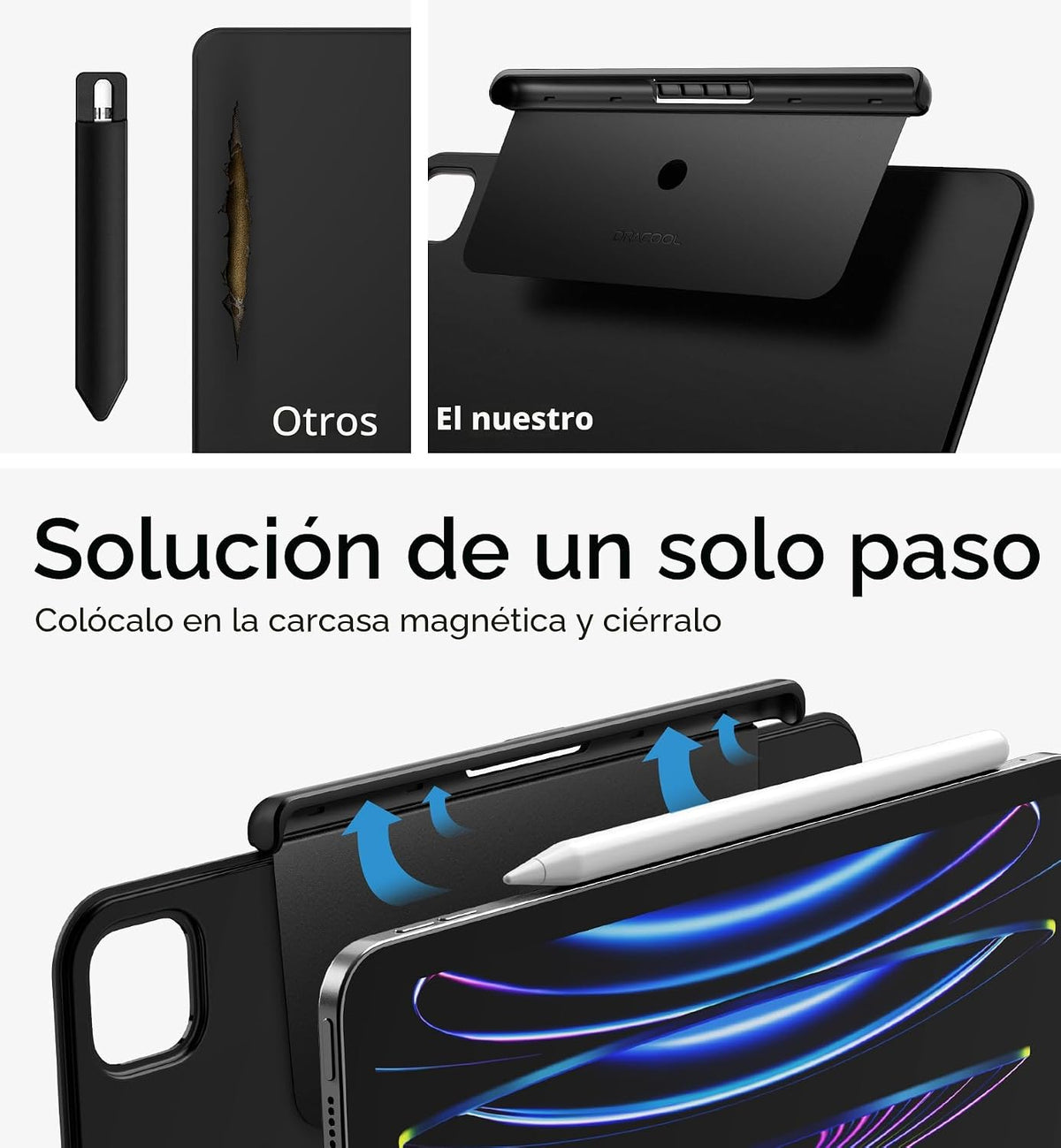 Dracool Soporte para lápiz Apple Pencil Pro\/Apple Pencil de 2ª gen...