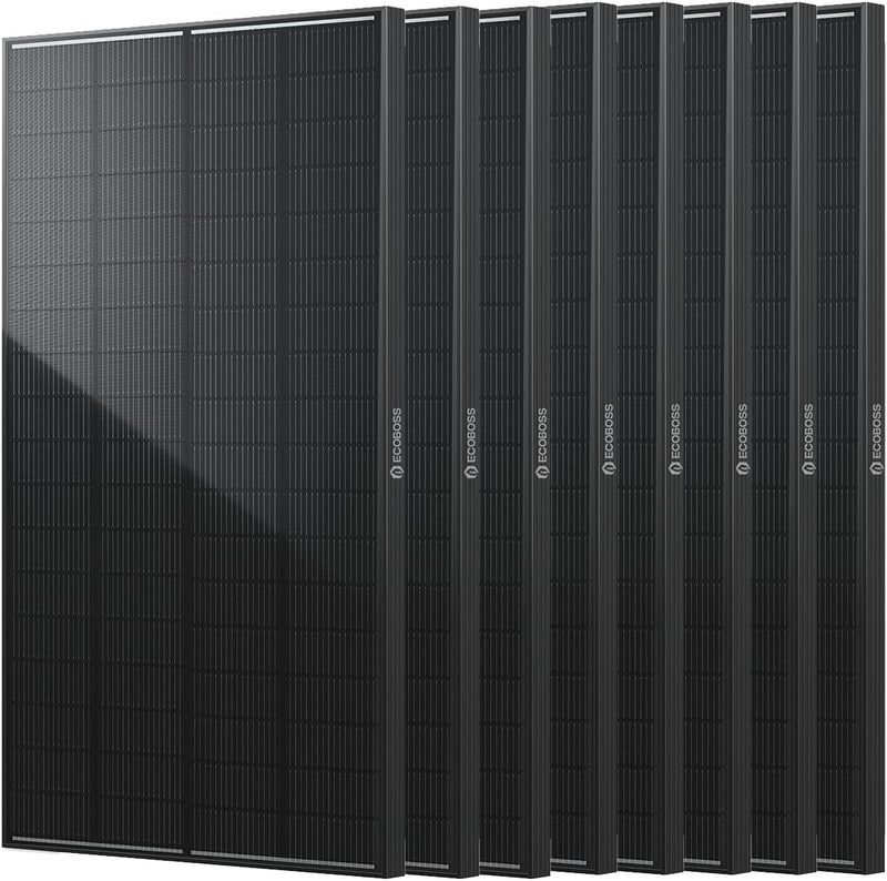el panel solar de la certificación de 1600W TÜV, 8PC 200 vatios N-t...