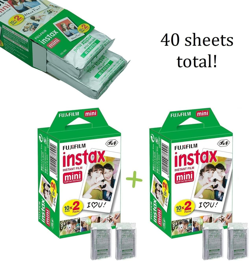 Cámara instantánea Fujifilm Instax Mini 12 color blanco arcilla + p...