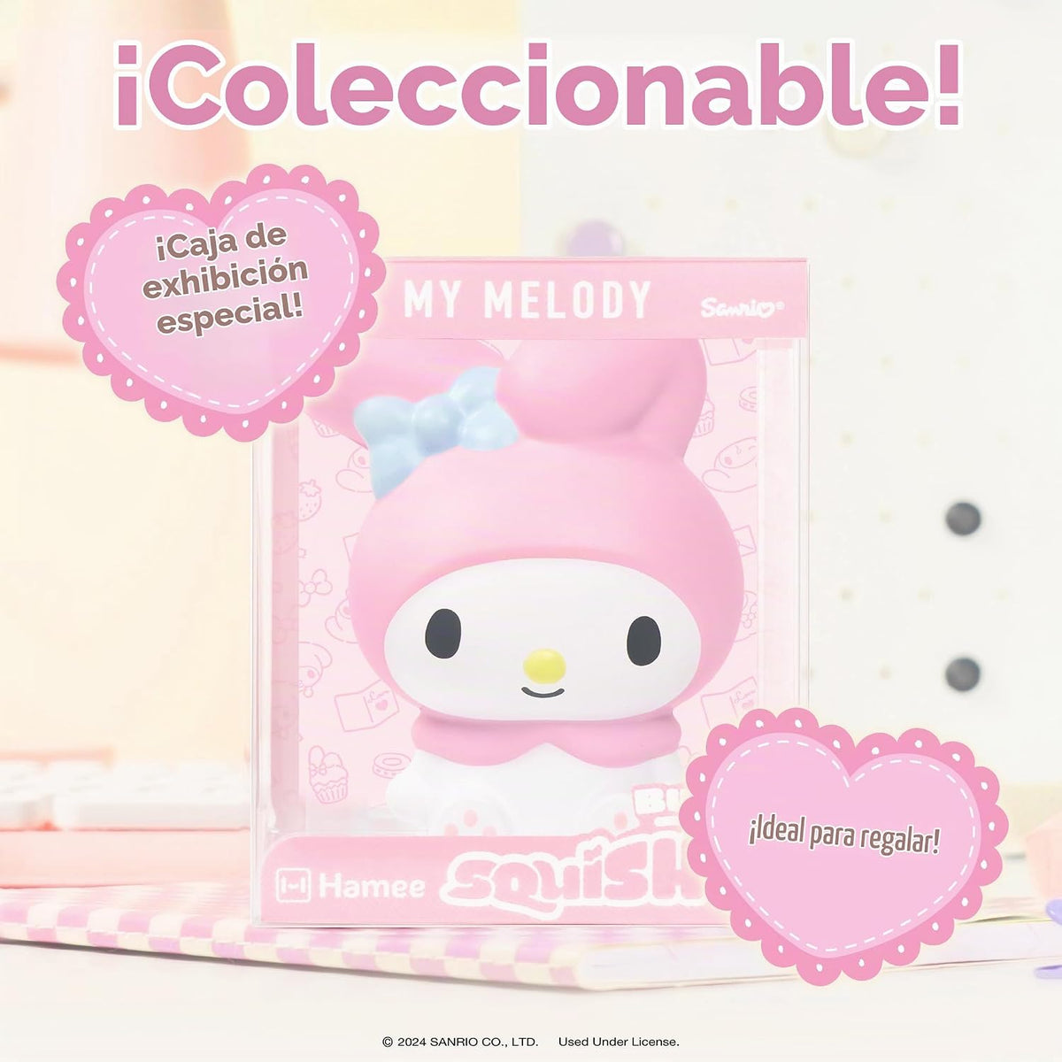 Hamee SquiSHU Buddy Hello Kitty and Friends My Melody, lindo regalo...