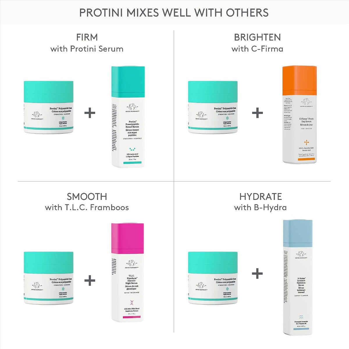 Drunk Elephant Protini Polypeptide Cream - Crema hidratante reafirm...