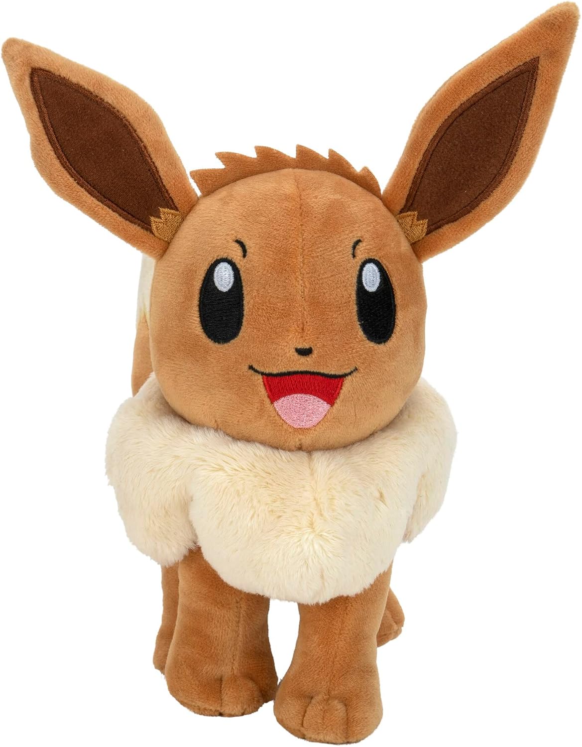 Pokémon Peluche Eevee de 8 pulgadas, detalles auténticos, juguetes...