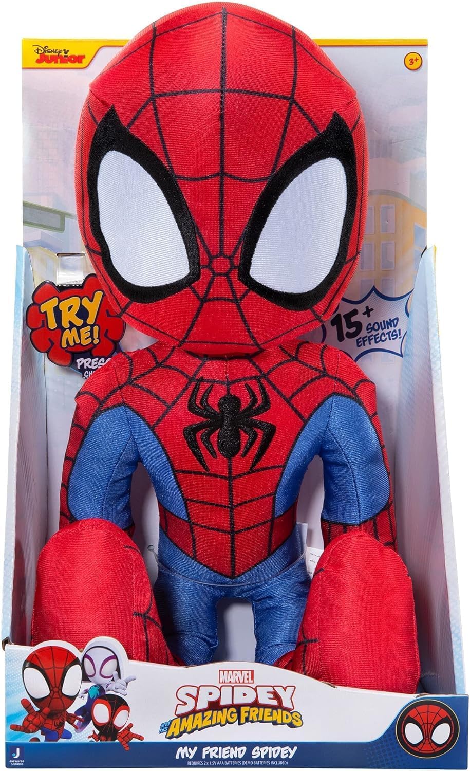 Marvel Spidey and His Amazing Friends My Friend Spidey - Peluche pa...