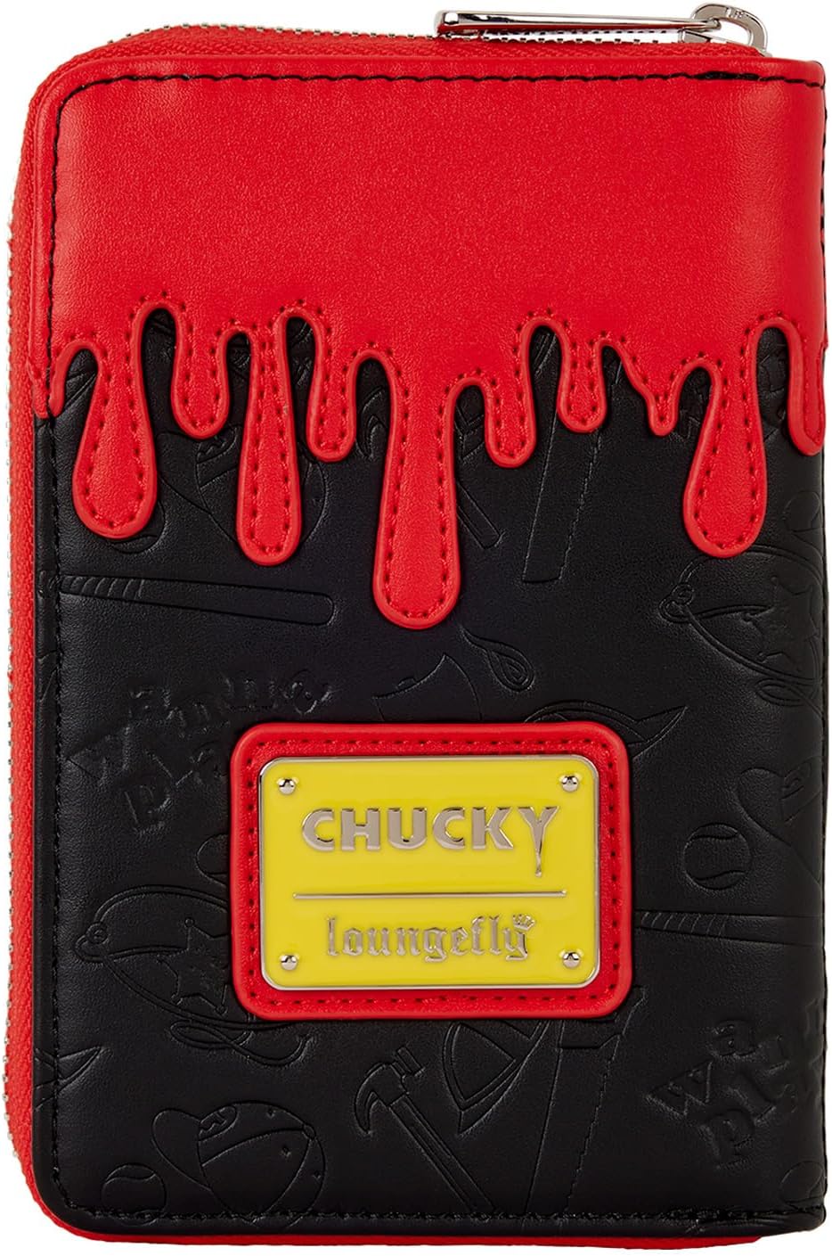 Loungefly Cartera universal Chucky con cremallera alrededor
