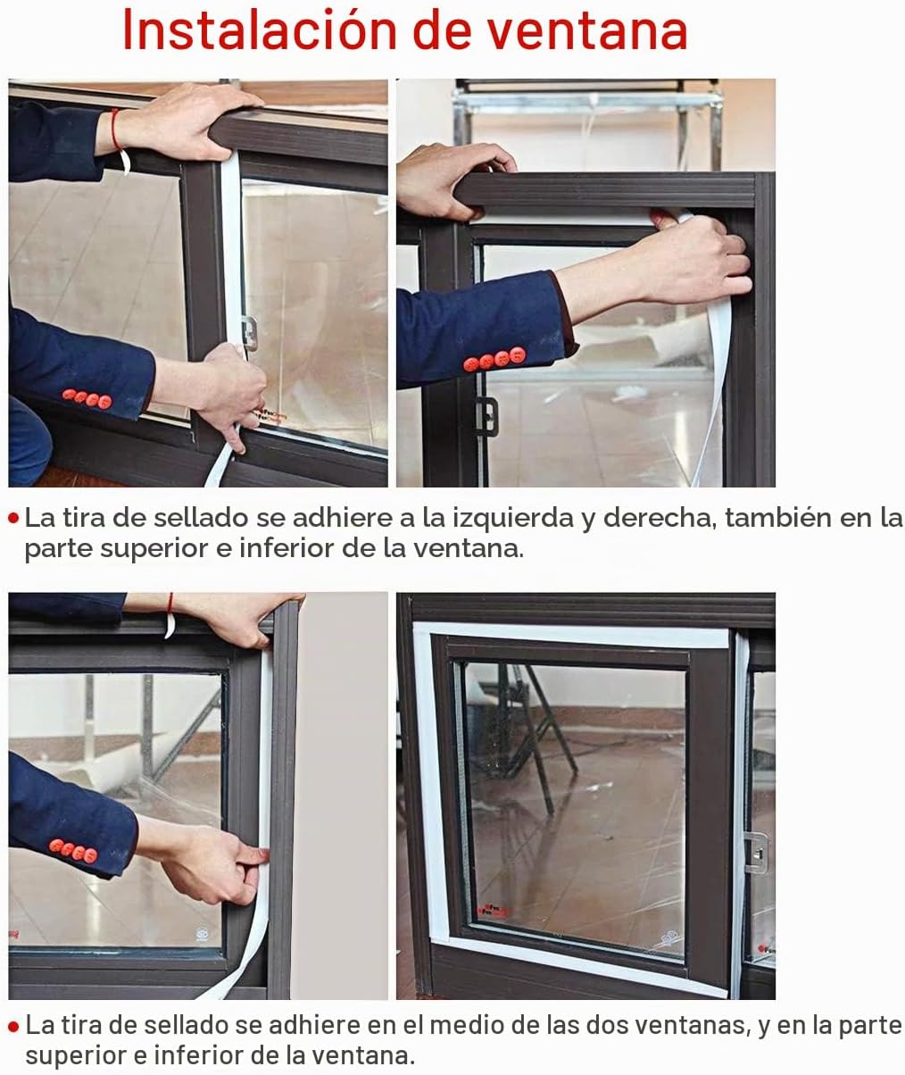 TORRAMI Barrido de puerta de silicona con tope de corriente de aire...