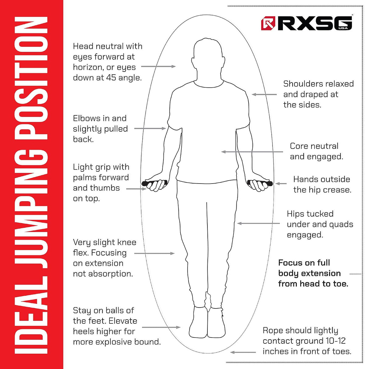 Rx Smart Gear Cuerda de saltar con asas ergonómicas antideslizantes...