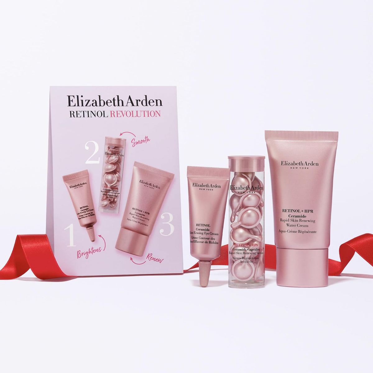 Cápsulas de suero facial de retinol + HPR de ceramidas de Elizabeth...