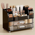 UFORU Organizador de maquillaje para encimera con 2 cajones grandes...
