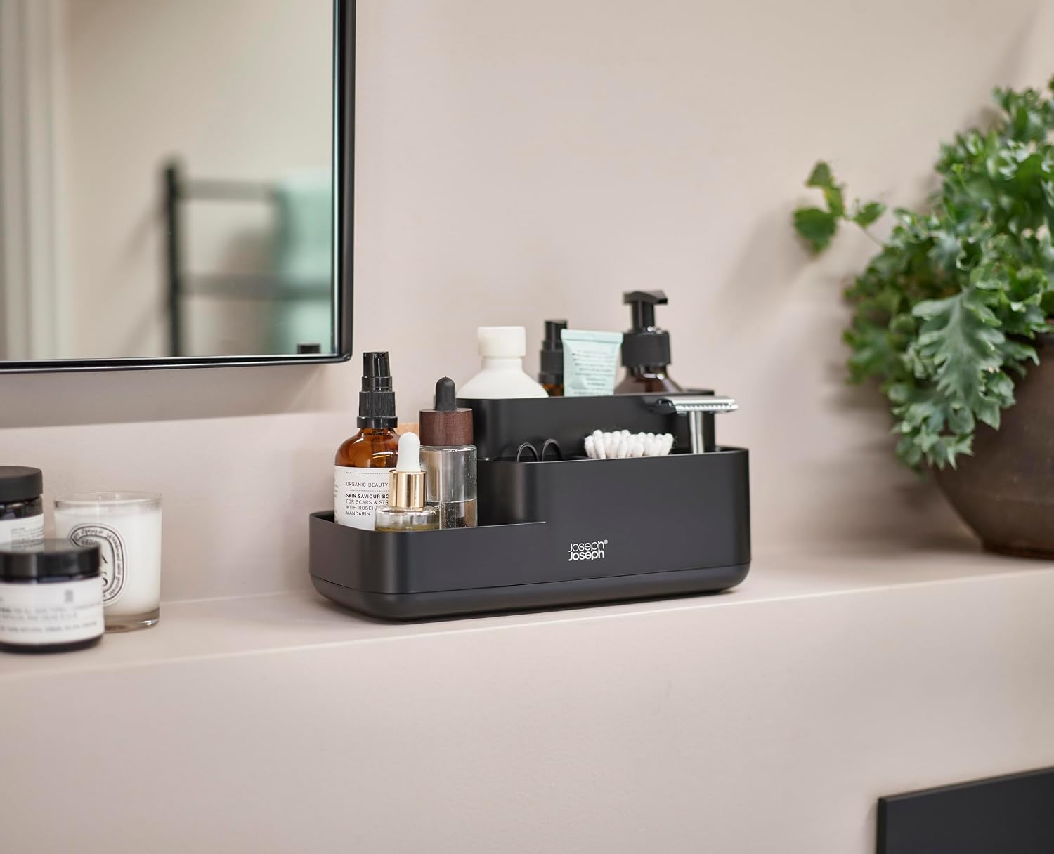 Joseph Joseph EasyStore - Organizador de almacenamiento de baño par...